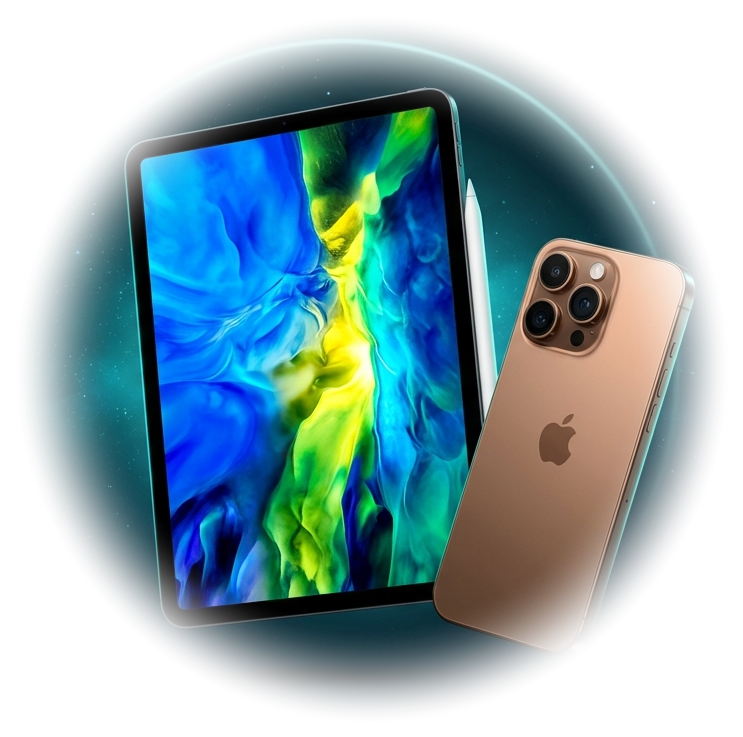Conserto de celular no Recreio RJ — iPad Pro e iPhone 16 Pro Max